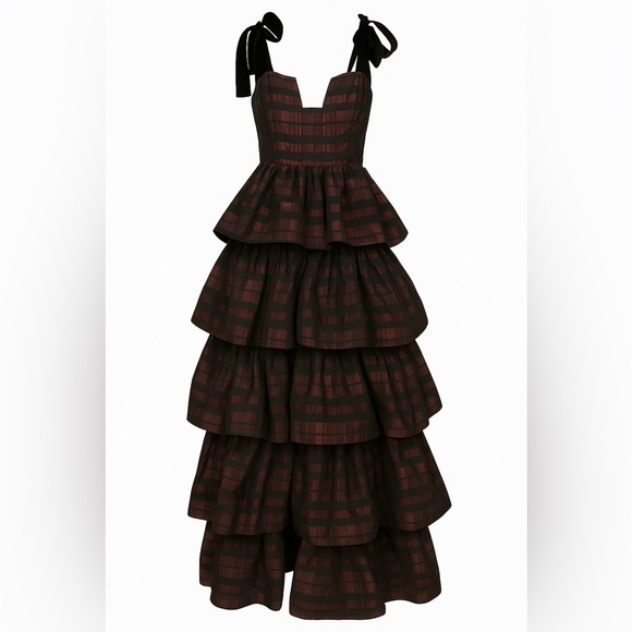 Antonio Melani plaid midi dress,size XS - Picture 1 of 7